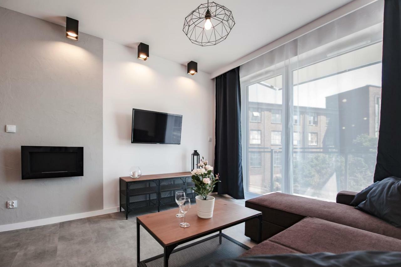 Unique 3City Apartments - Grey Apartment Danzica Esterno foto
