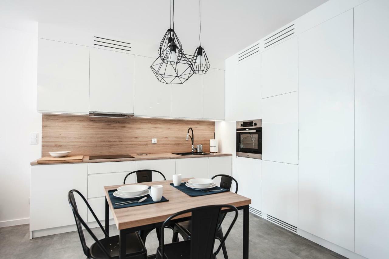Unique 3City Apartments - Grey Apartment Danzica Esterno foto