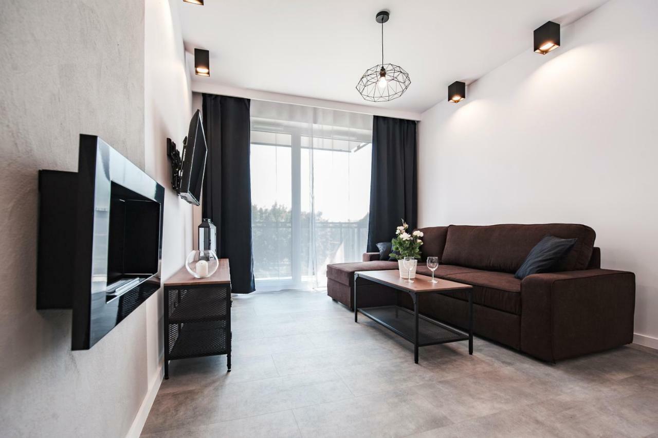 Unique 3City Apartments - Grey Apartment Danzica Esterno foto