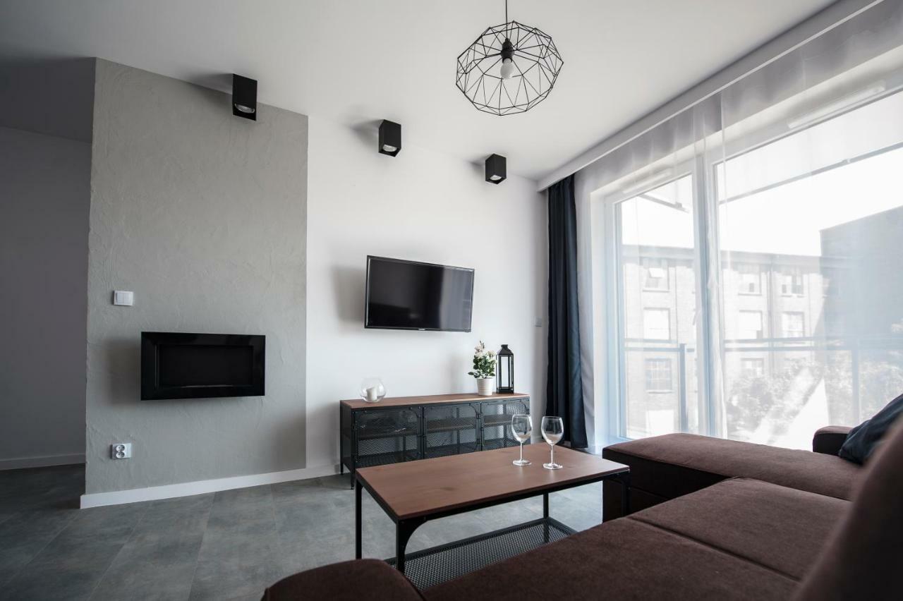 Unique 3City Apartments - Grey Apartment Danzica Esterno foto